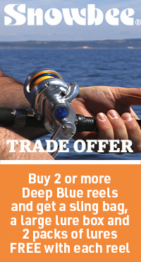 Snowbee Deep Blue Reels - FREE Gifts