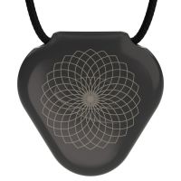 Q-Link SRT-3 Black Lotus Flower Pendant